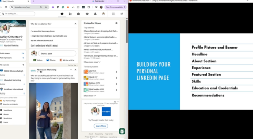 Setting Up Your LinkedIn Profile