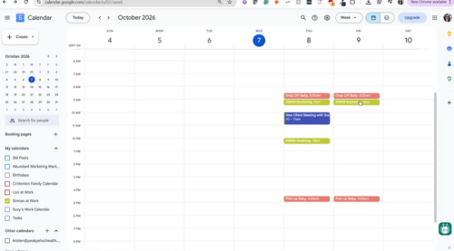 How to Calendar Block